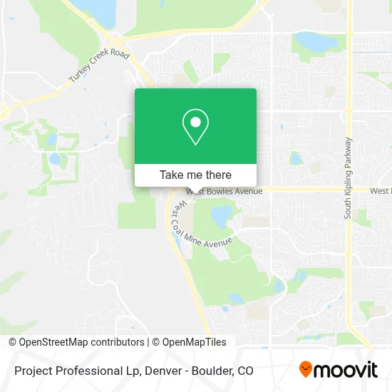 Project Professional Lp map