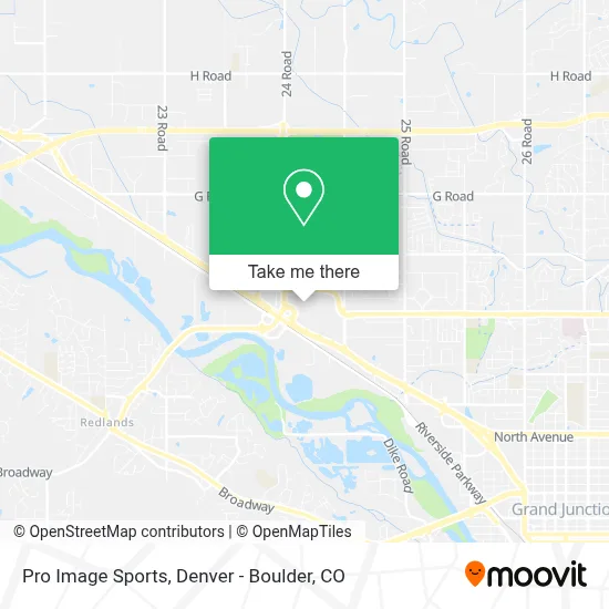 Pro Image Sports map