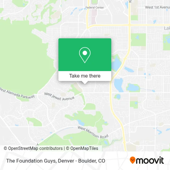 The Foundation Guys map