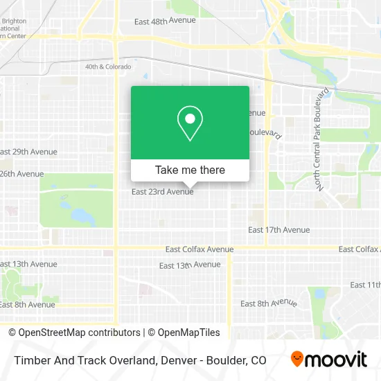 Timber And Track Overland map