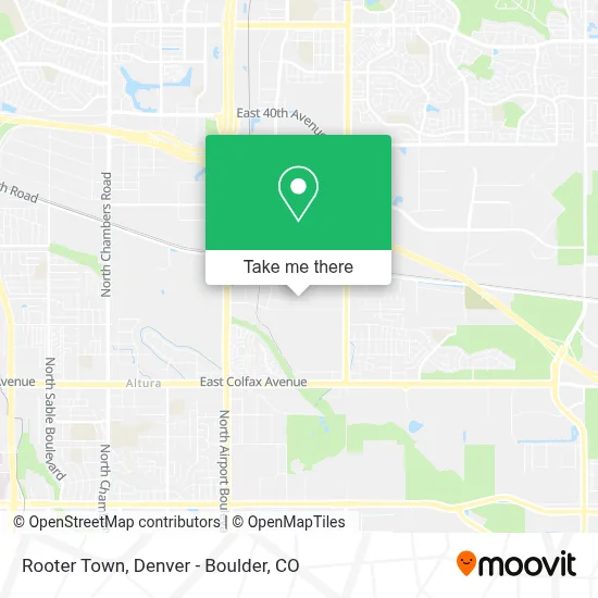 Rooter Town map