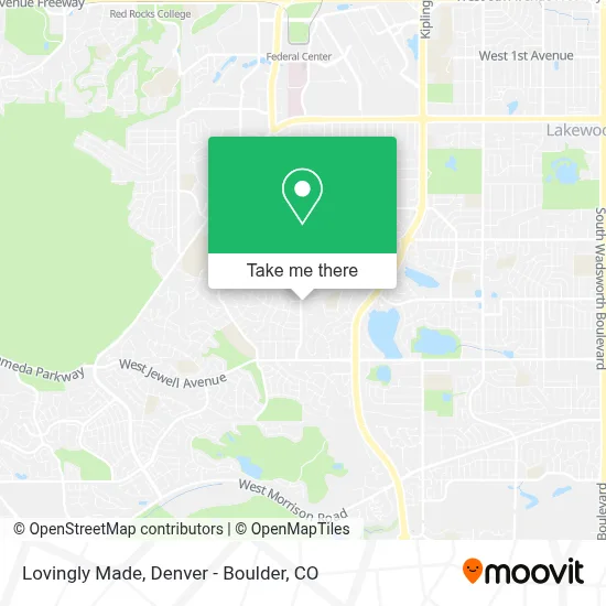 Lovingly Made map