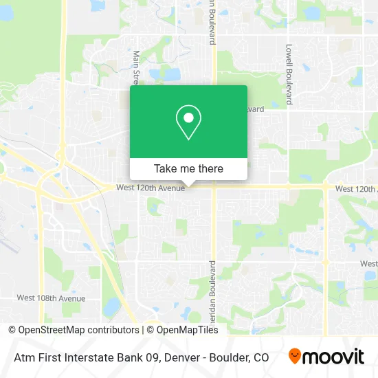 Atm First Interstate Bank 09 map