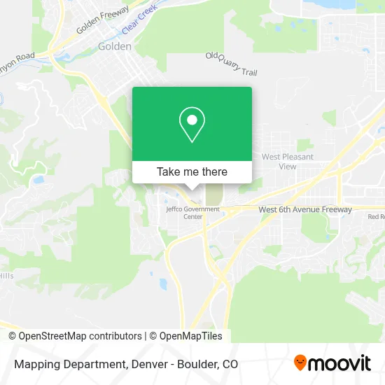 Mapping Department map