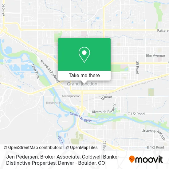 Jen Pedersen, Broker Associate, Coldwell Banker Distinctive Properties map