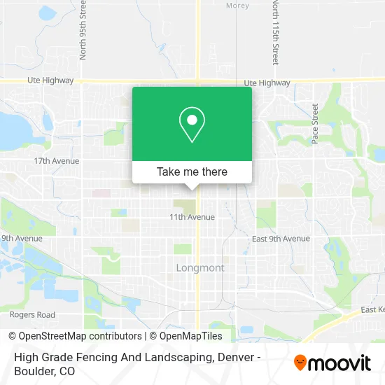 High Grade Fencing And Landscaping map