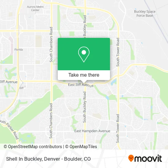 Shell In Buckley map