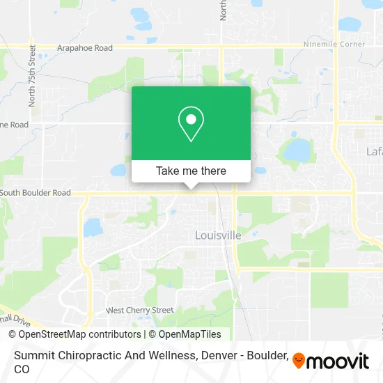 Summit Chiropractic And Wellness map