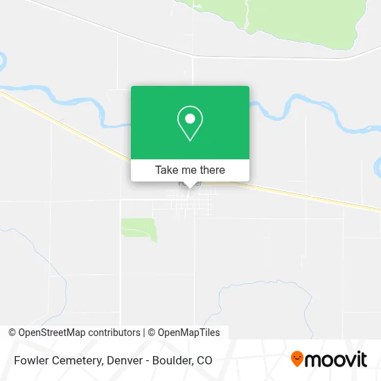Fowler Cemetery map