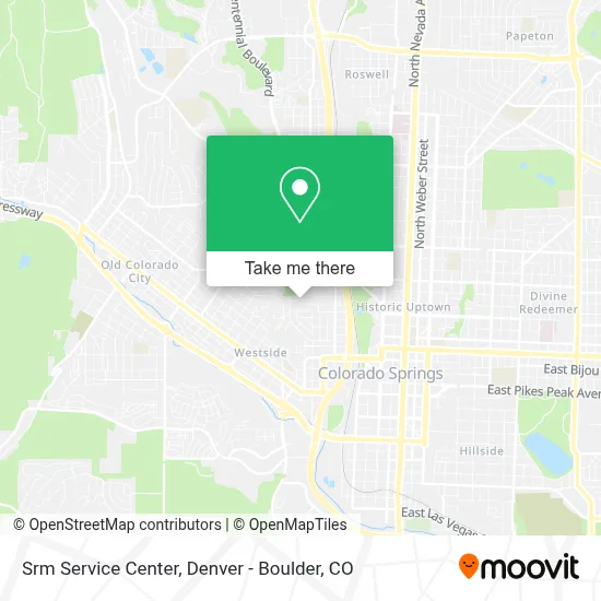 Srm Service Center map