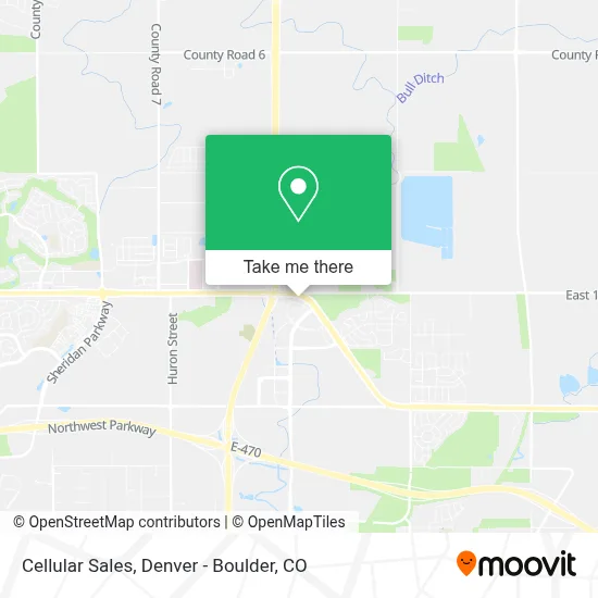 Cellular Sales map