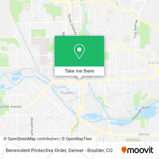 Benevolent Protective Order map
