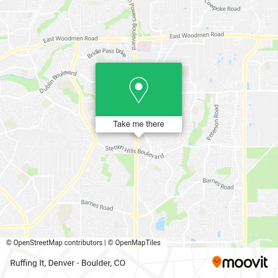 Ruffing It map