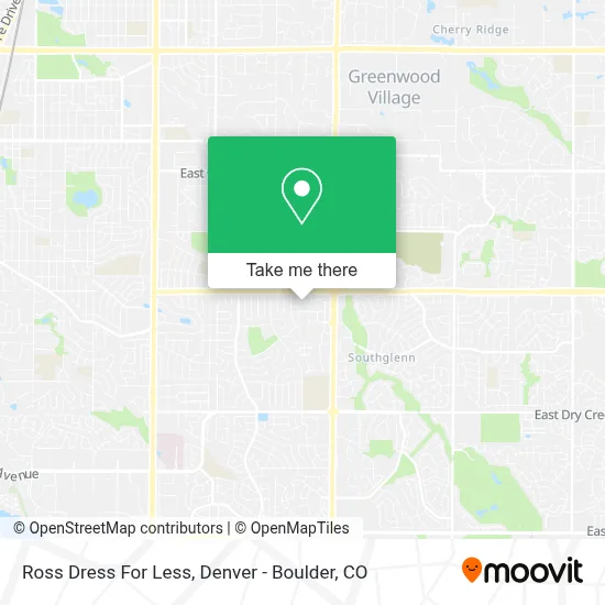 Ross Dress For Less map