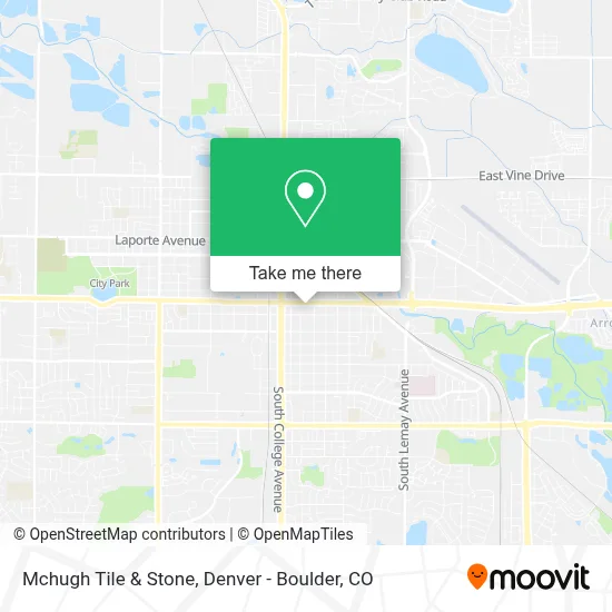 Mchugh Tile & Stone map