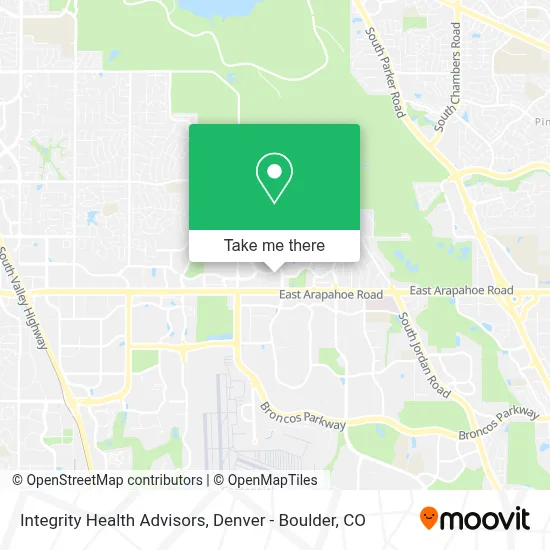 Integrity Health Advisors map
