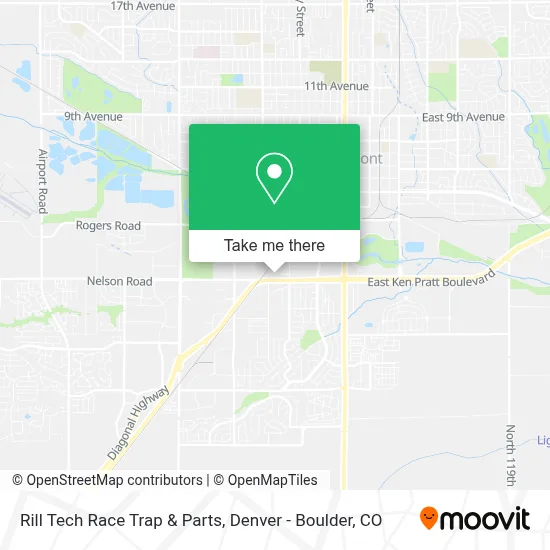 Rill Tech Race Trap & Parts map