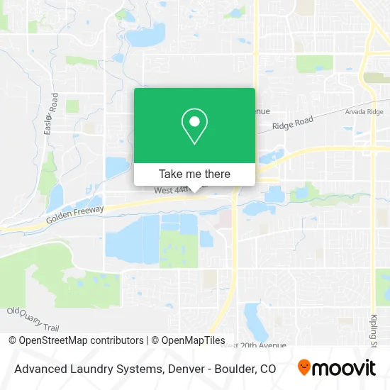 Advanced Laundry Systems map