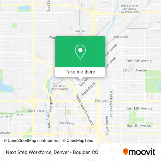 Next Step Workforce map