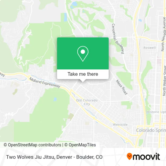 Two Wolves Jiu Jitsu map