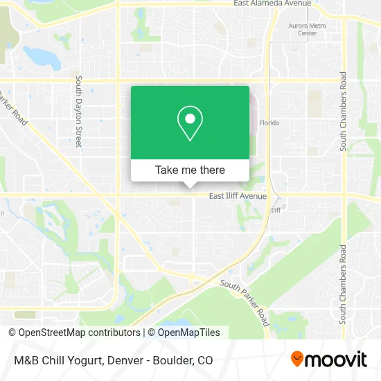 M&B Chill Yogurt map