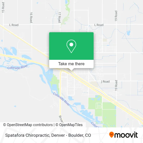 Spatafora Chiropractic map