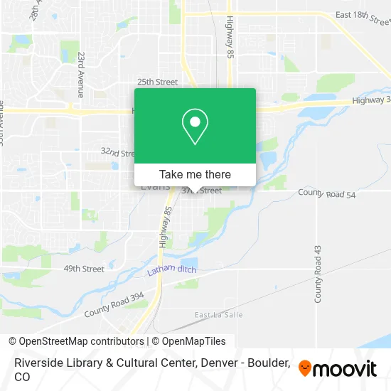 Riverside Library & Cultural Center map