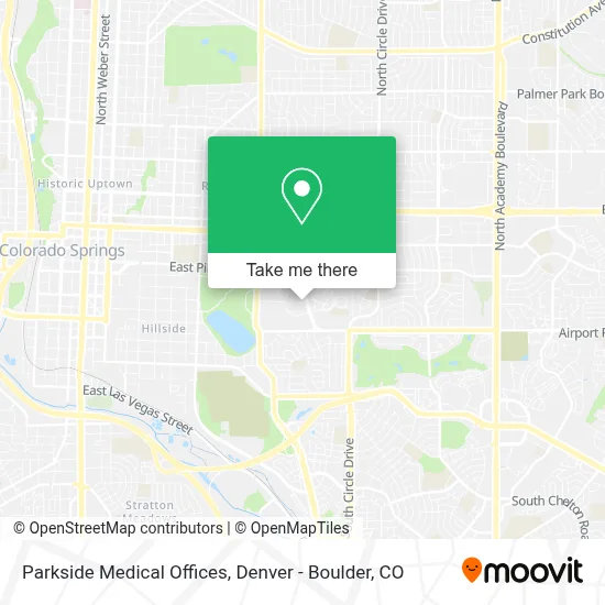 Parkside Medical Offices map