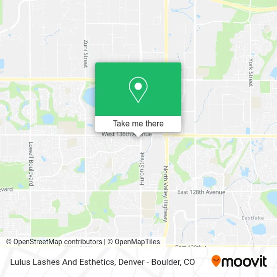 Lulus Lashes And Esthetics map
