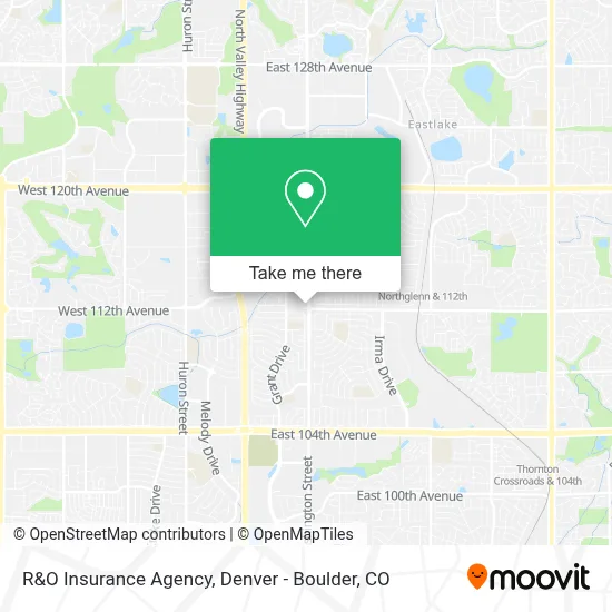 R&O Insurance Agency map