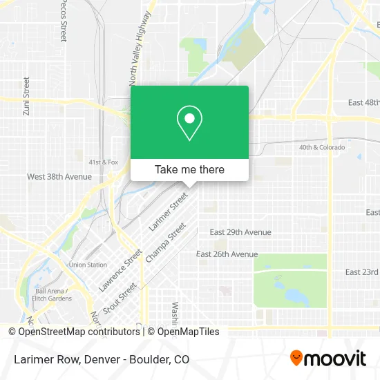 Larimer Row map