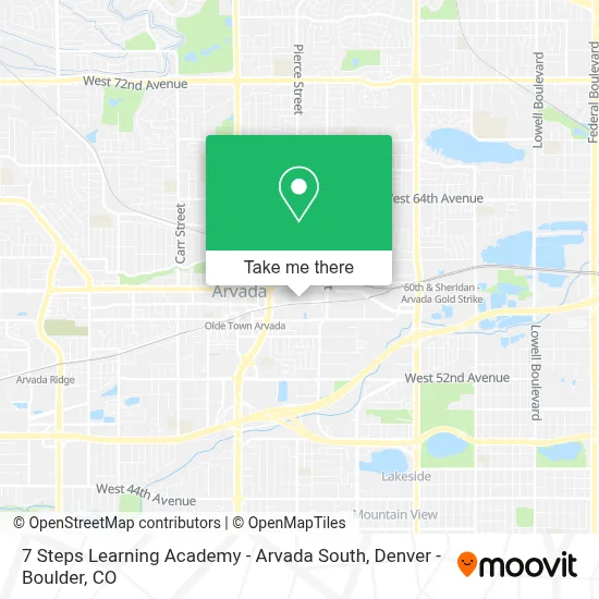 7 Steps Learning Academy - Arvada South map