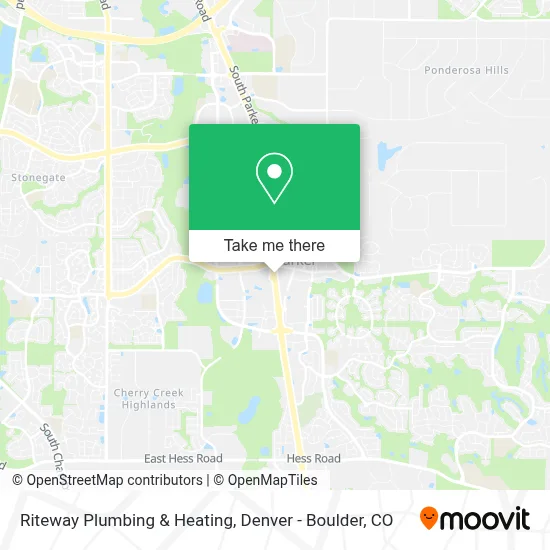 Riteway Plumbing & Heating map