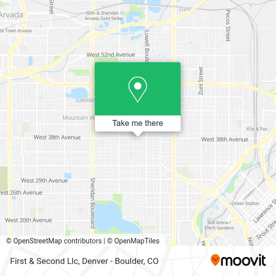 First & Second Llc map