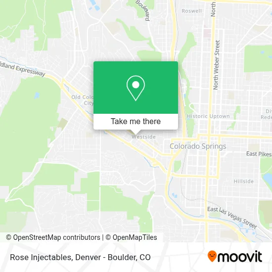 Rose Injectables map