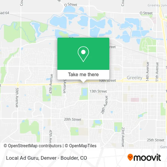 Local Ad Guru map
