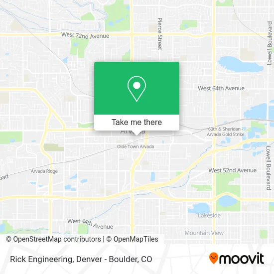 Rick Engineering map