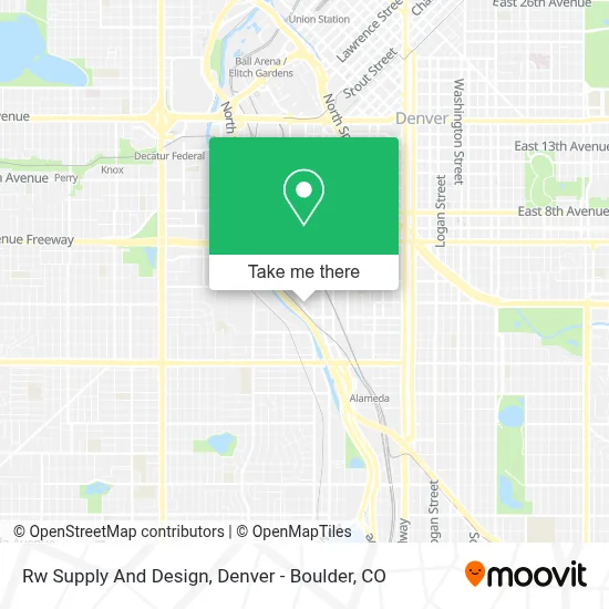 Rw Supply And Design map