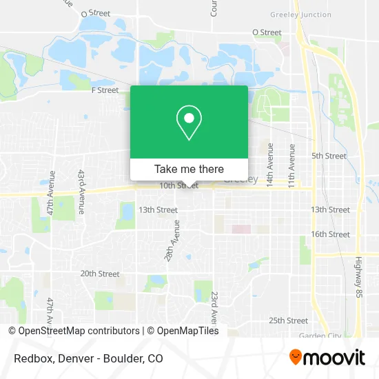 Redbox map