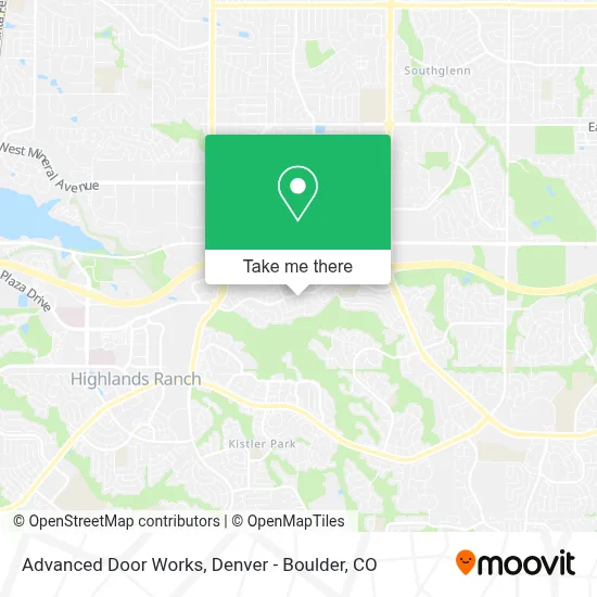 Advanced Door Works map