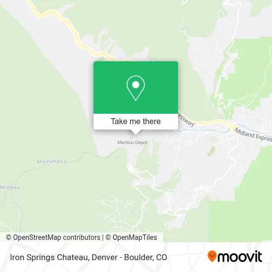 Iron Springs Chateau map