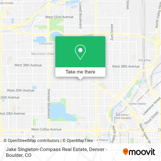 Jake Singleton-Compass Real Estate map