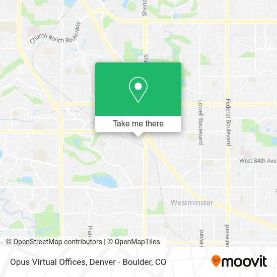 Opus Virtual Offices map