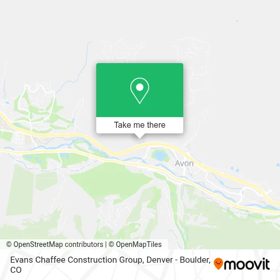 Evans Chaffee Construction Group map