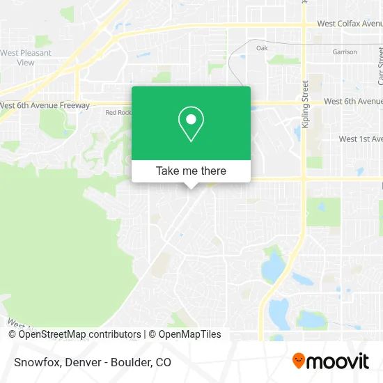 Snowfox map