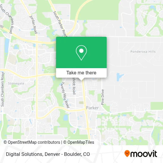 Digital Solutions map