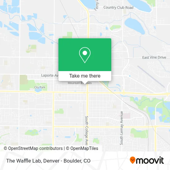 The Waffle Lab map