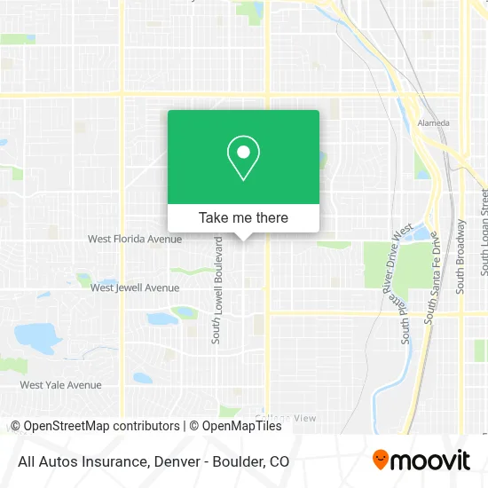 All Autos Insurance map