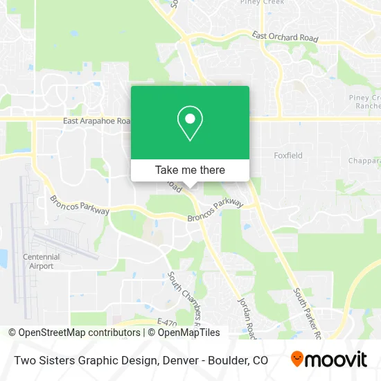 Two Sisters Graphic Design map