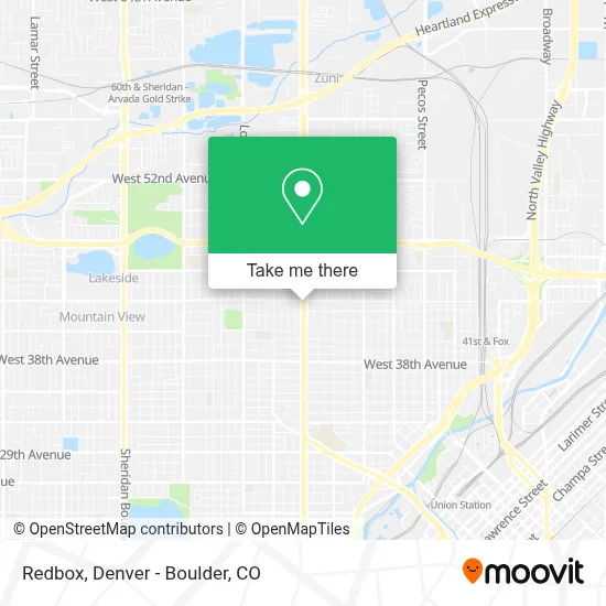 Redbox map